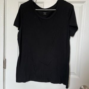 Plain black Mossimo tee